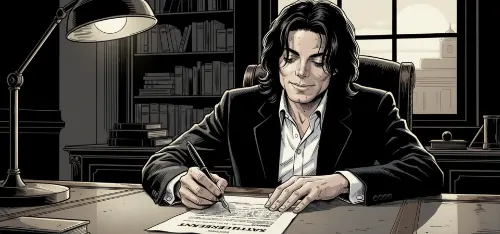 Settlement from Michael Jackson